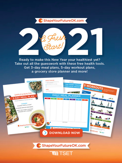 This New Year, make a fresh start! Download our FREE Shape Your Future Healthy Toolkit for a meal plan, workout ideas and more!