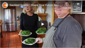 Sauteed Greens Recipe | Shape Your Future | A Program of TSET
