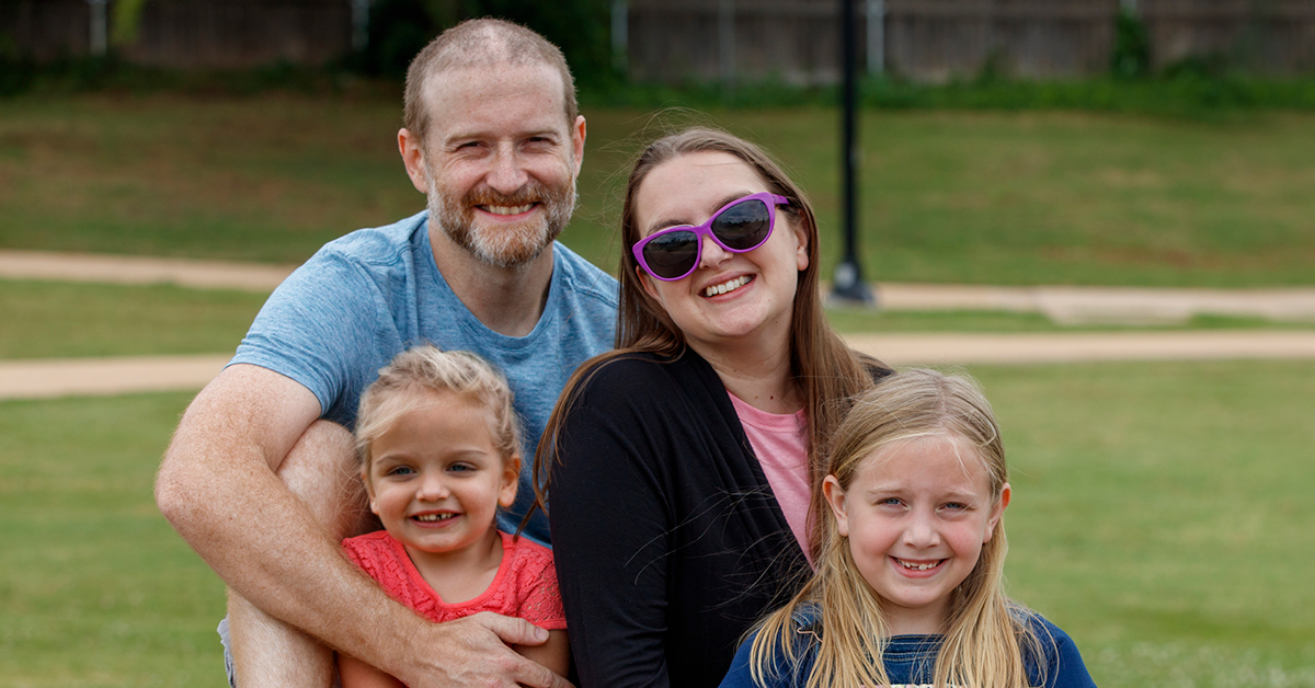 Chase and Candace of Glenpool, Okla., stopped smoking together for their growing family with the Oklahoma Tobacco Helpline.