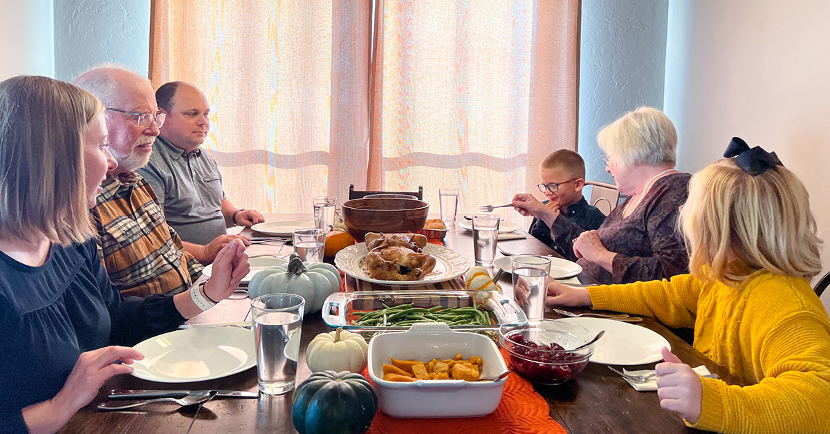 Holiday Stress Family