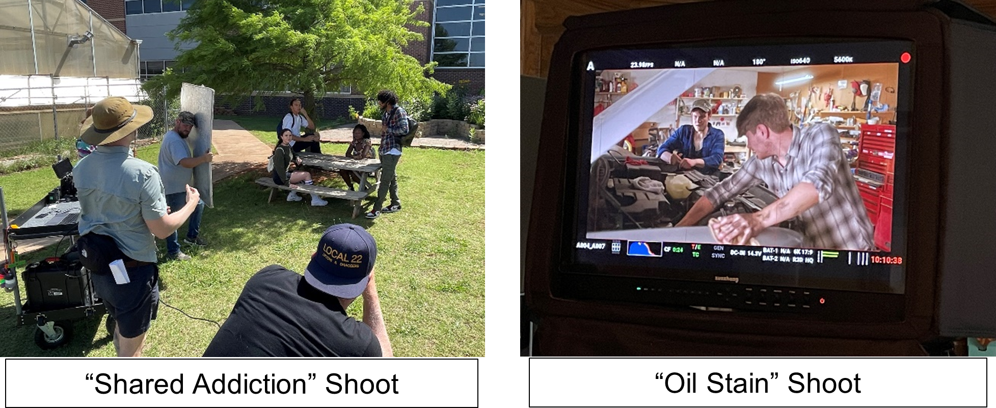 Behind the Scenes Shots