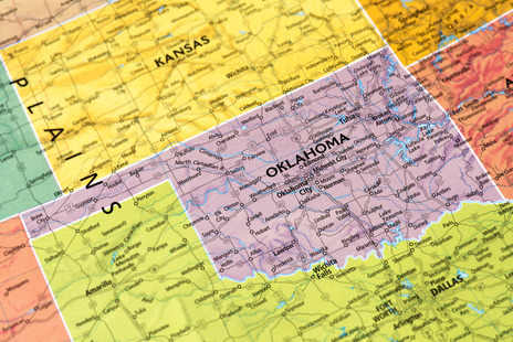 state map Oklahoma