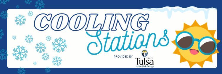 Cooling Stations Provided by City of Tulsa 