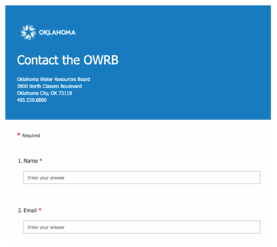 Web Contact Form