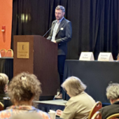 Speaker Presenting at the 2024 Governor's Water Conference