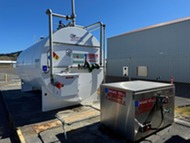 Fuel Tank at Port of Gold Beach