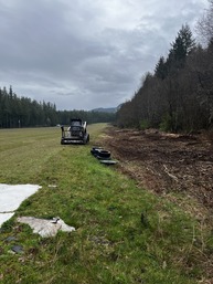 Obstruction removal at McKenzie Bridge State Airport