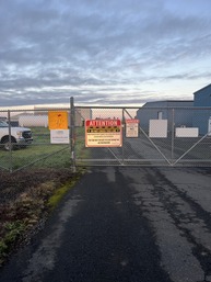 Signage at Aurora State Airport
