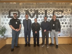 ODAV Staff standing with OMIC Staff for a photo