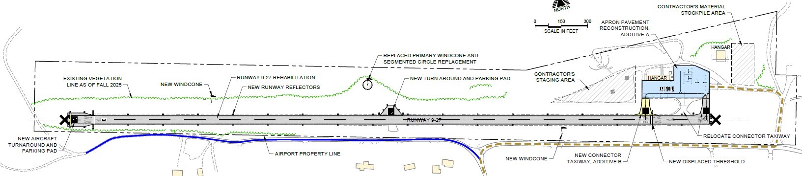 Oakridge Runway Construction