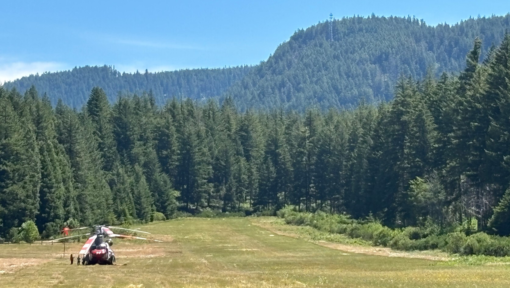 McKenzie Bridge Helicopter