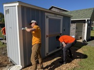 Pacific City Supply Shed Paint Refresh
