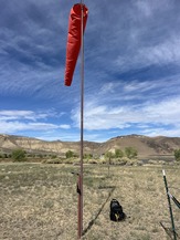 Fresh Windsock at Owyhee