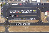 Wings over the willamete event aerial