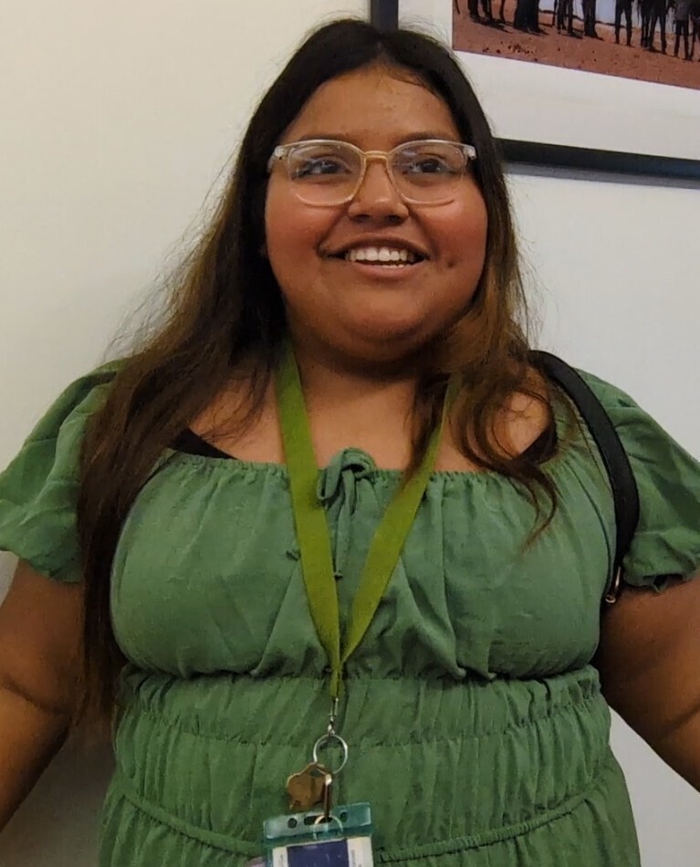 Chanel Sarmiento-Contreras, a SWEP participant, who volunteered with OMSI this summer. 