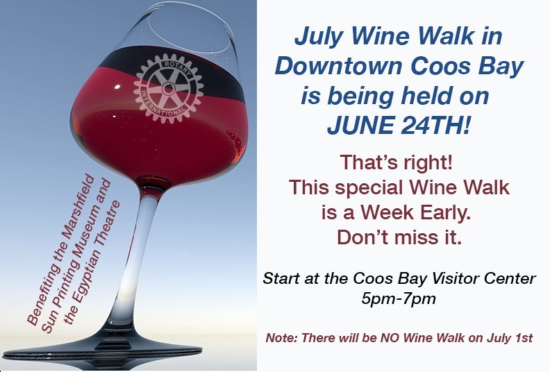 Early Wine Walk for July