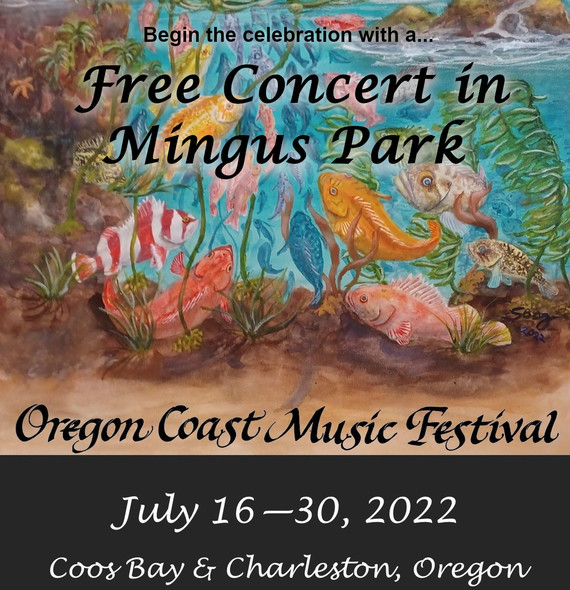 Oregon Coast Music Festival Poster