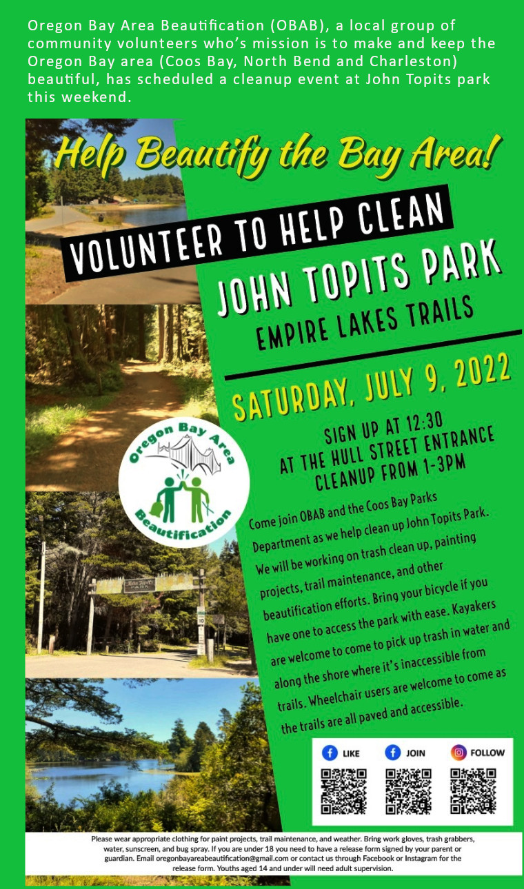 Beautify John Topits Park Event