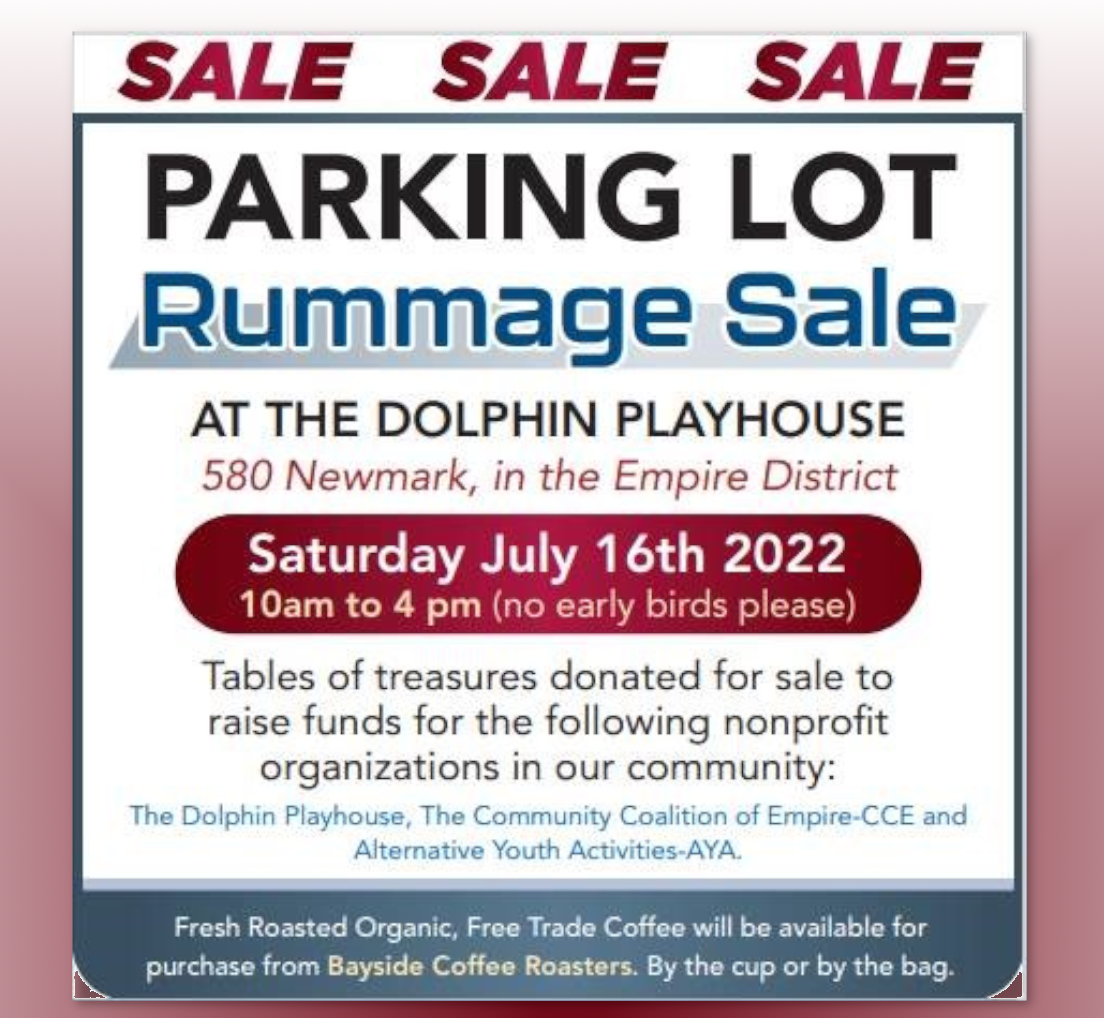 Dolphin Players Rummage Sale