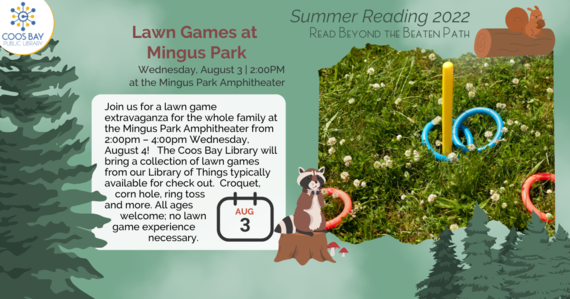 Lawn Games at the Library