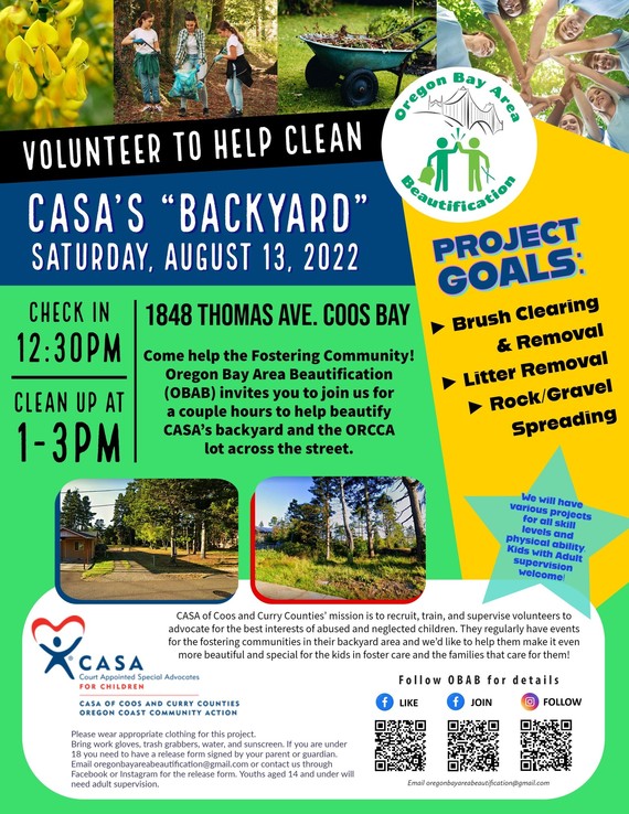 CASA Clean up event