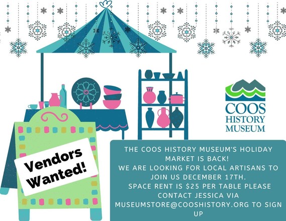 Museum Holiday Vendors Flyer