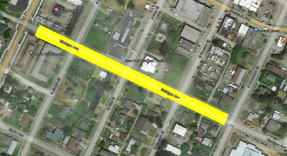 Temp Road Closure Map