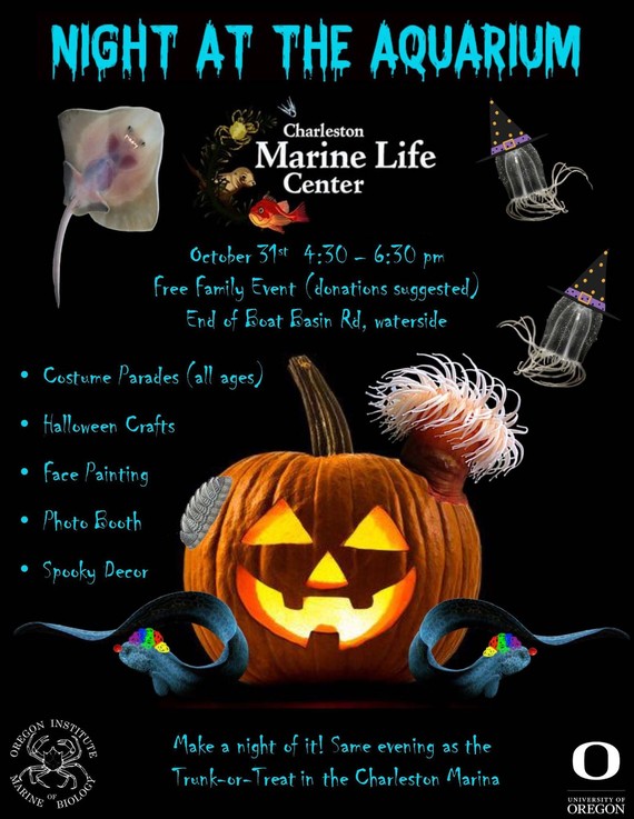 Night at the Aquarium flyer