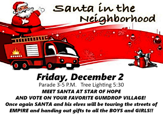 Santa in the Neighborhood-Empire