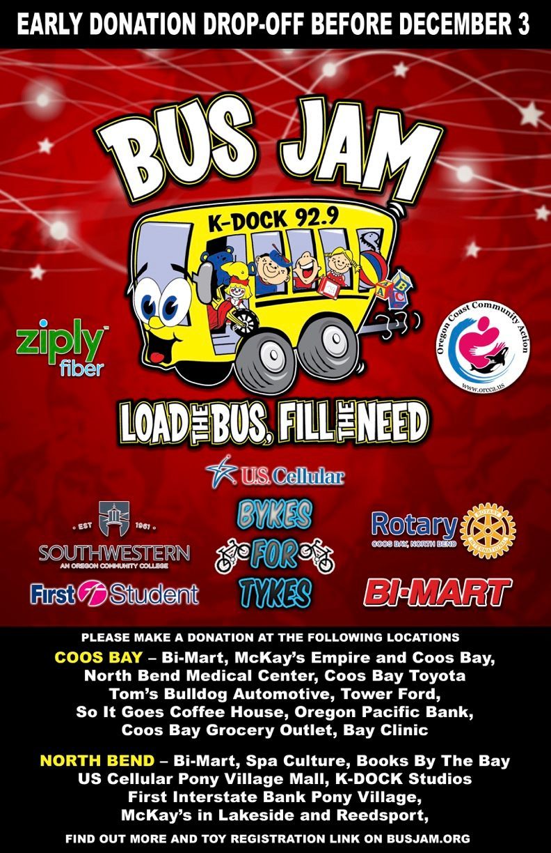 Bus Jam Event Flyer