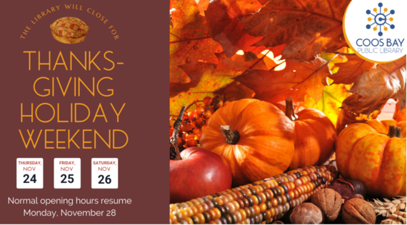 Library Thanksgiving Closure