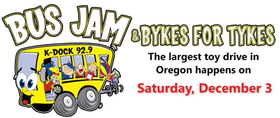 Bus Jam and Bykes for Tykes Toy Run