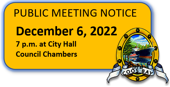 Public Meeting Notice December 6