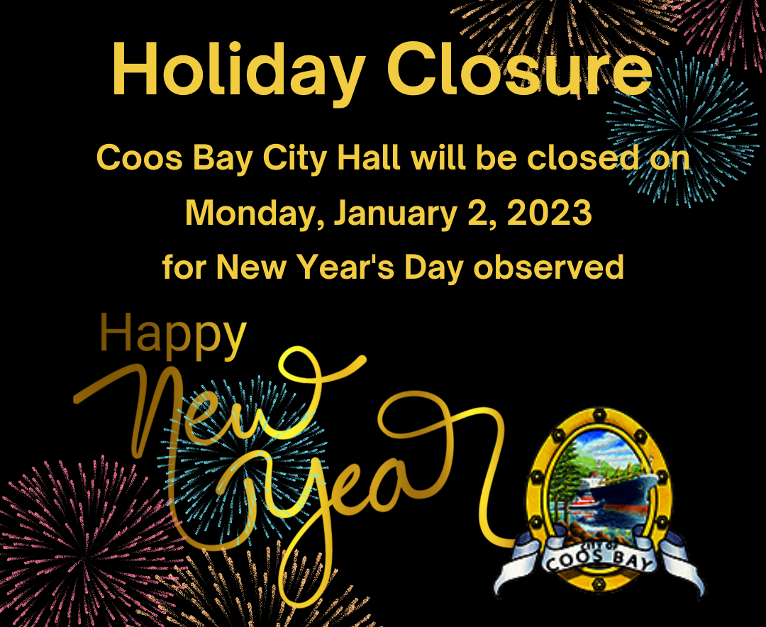 Holiday Closure New Year