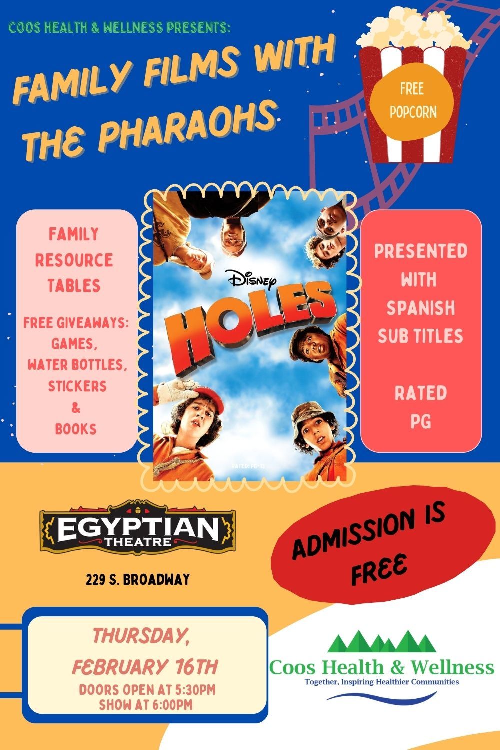 Holes at the Egyptian