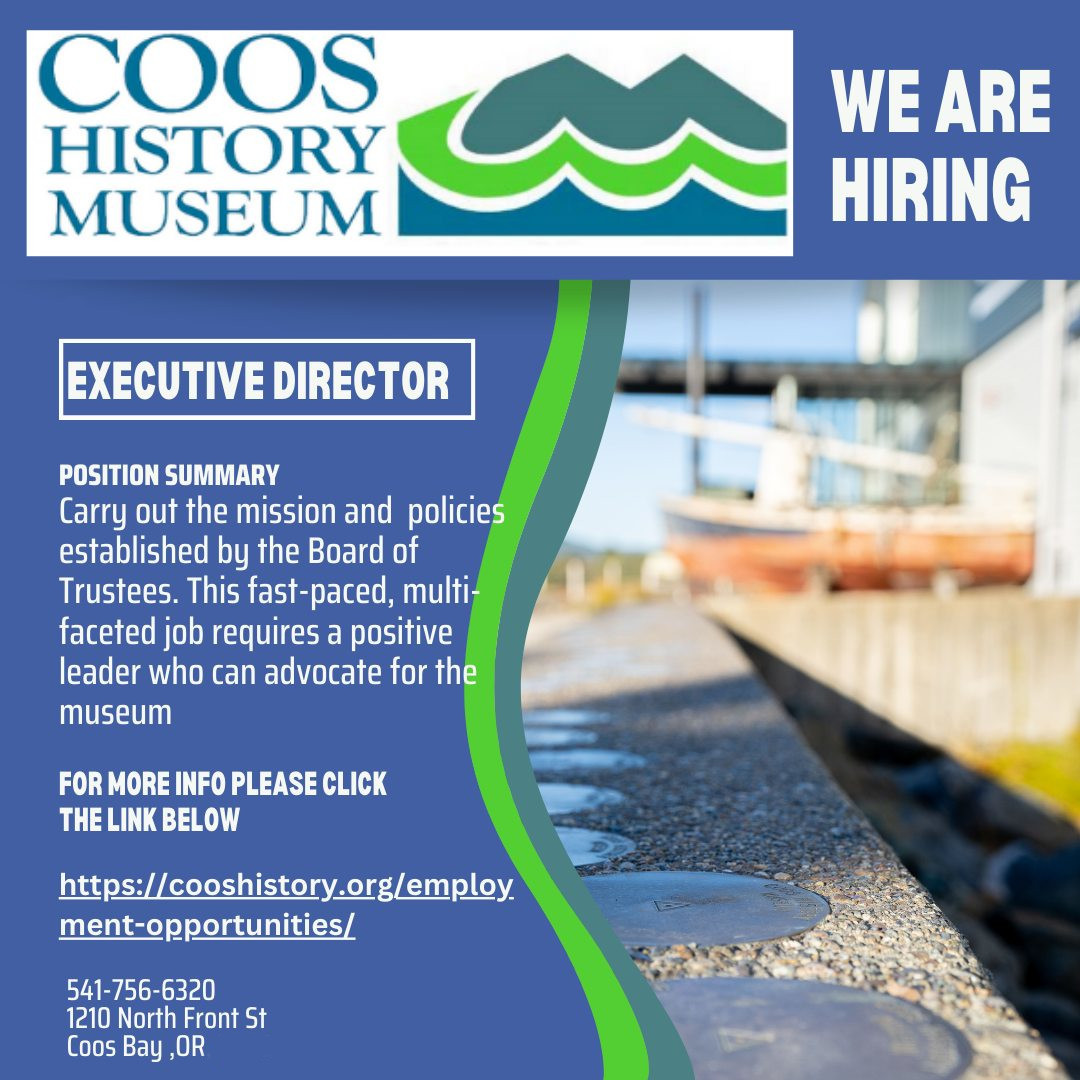 Coos History Museum Position