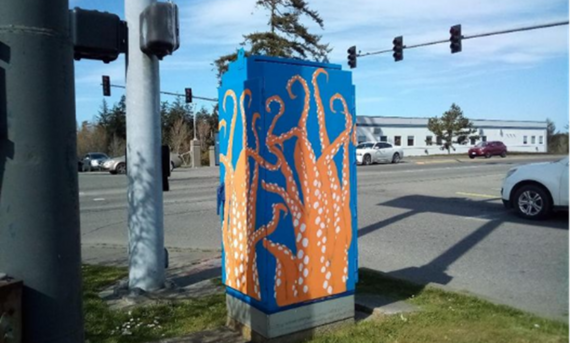 Utility Box Painting