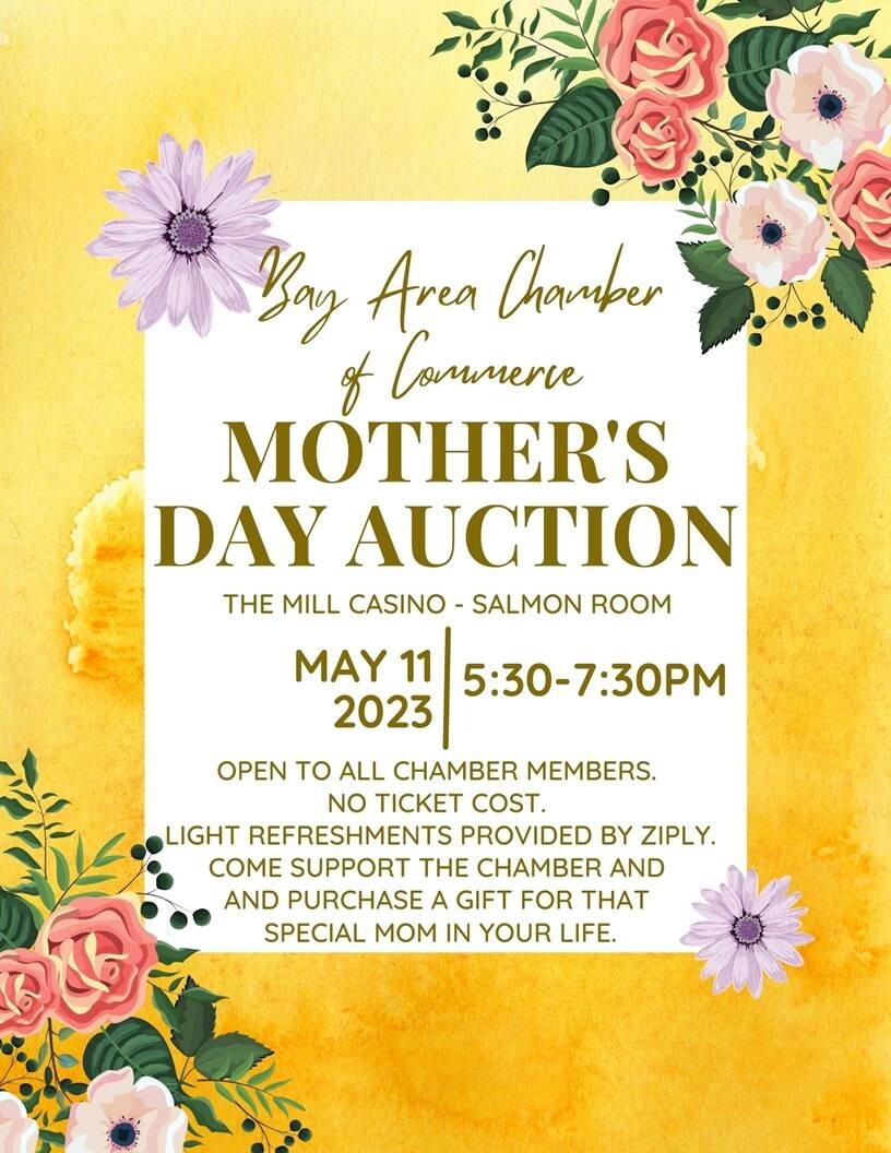 Mothers Day Auction flyer