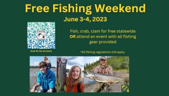 Free Fishing Weekend in June Flyer