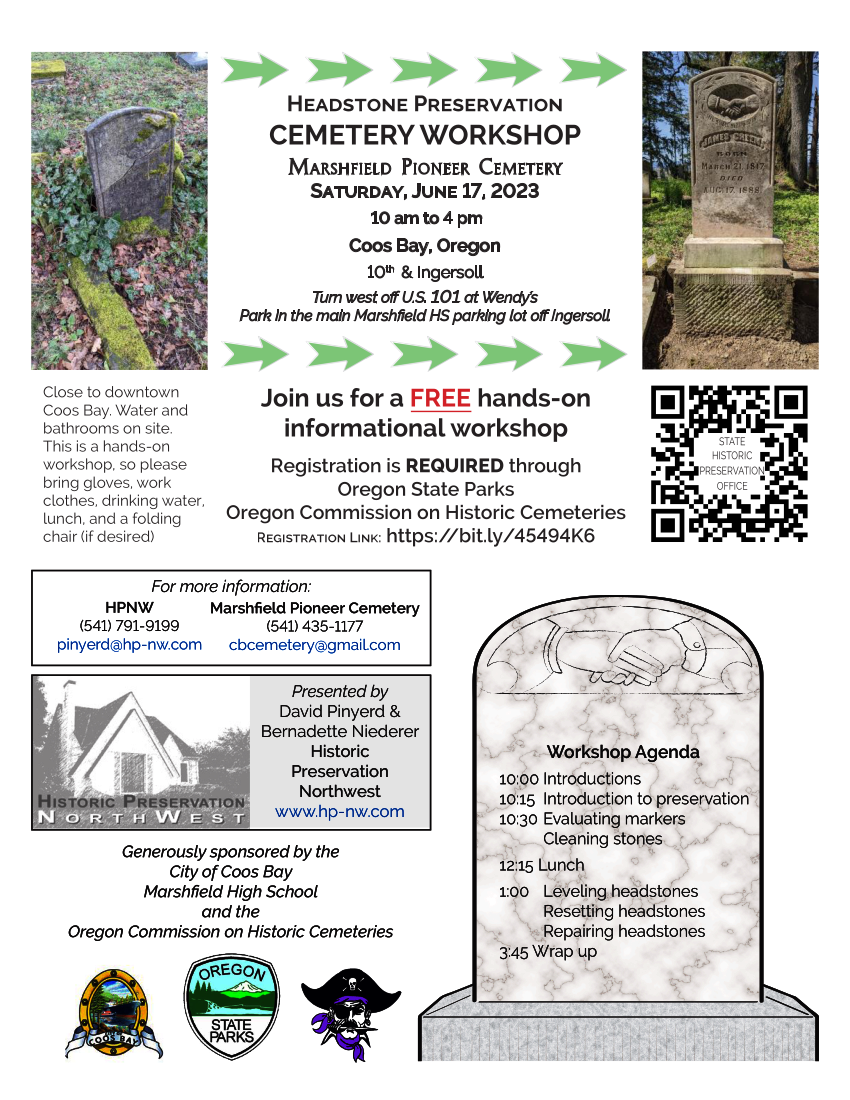 Headstone Preservation Workshop