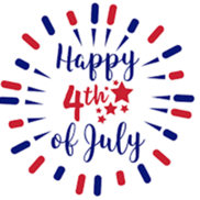 Happy 4th clipart