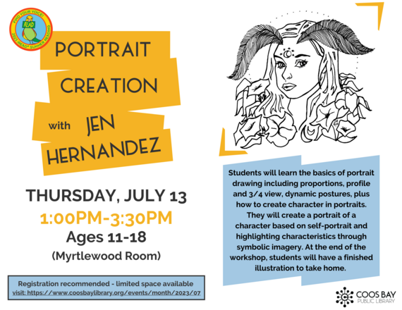 Portrait Creation at the Library