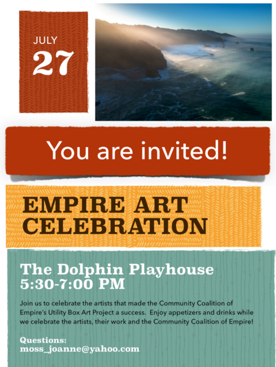 Empire Art Celebration flyer