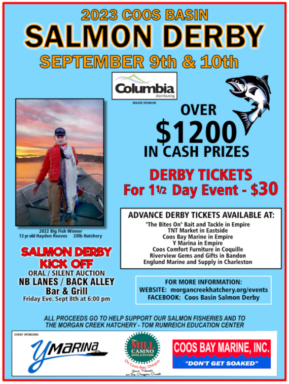 Salmon Derby Poster