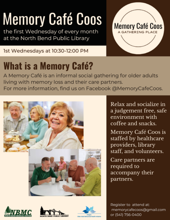 Memory Cafe Flyer