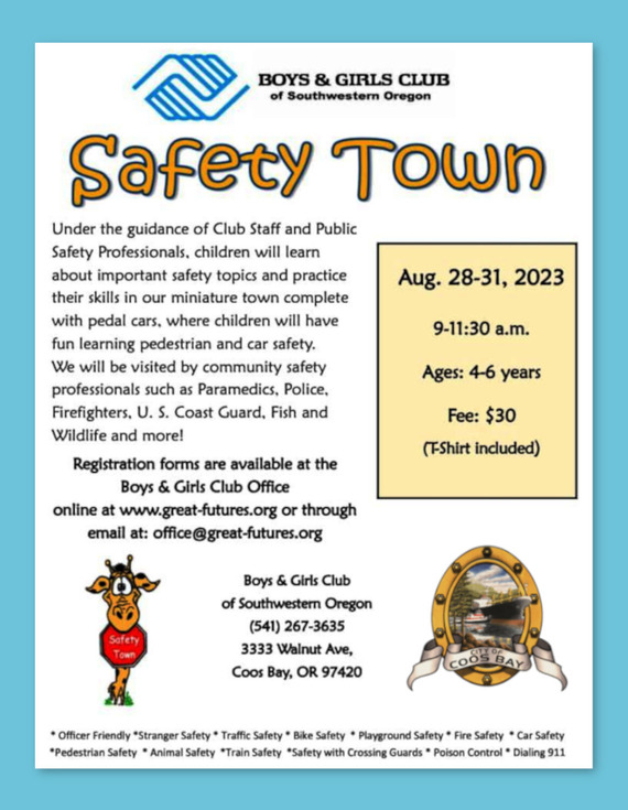 Safety Town August 2023