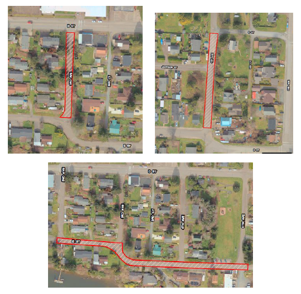 Eastside Road Work Project maps