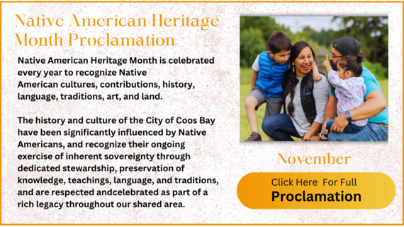 Native American Heritage Month Proclamation