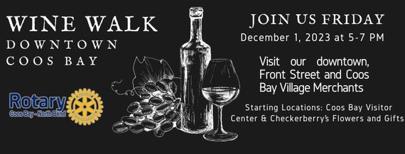 December Downtown Wine Walk for December