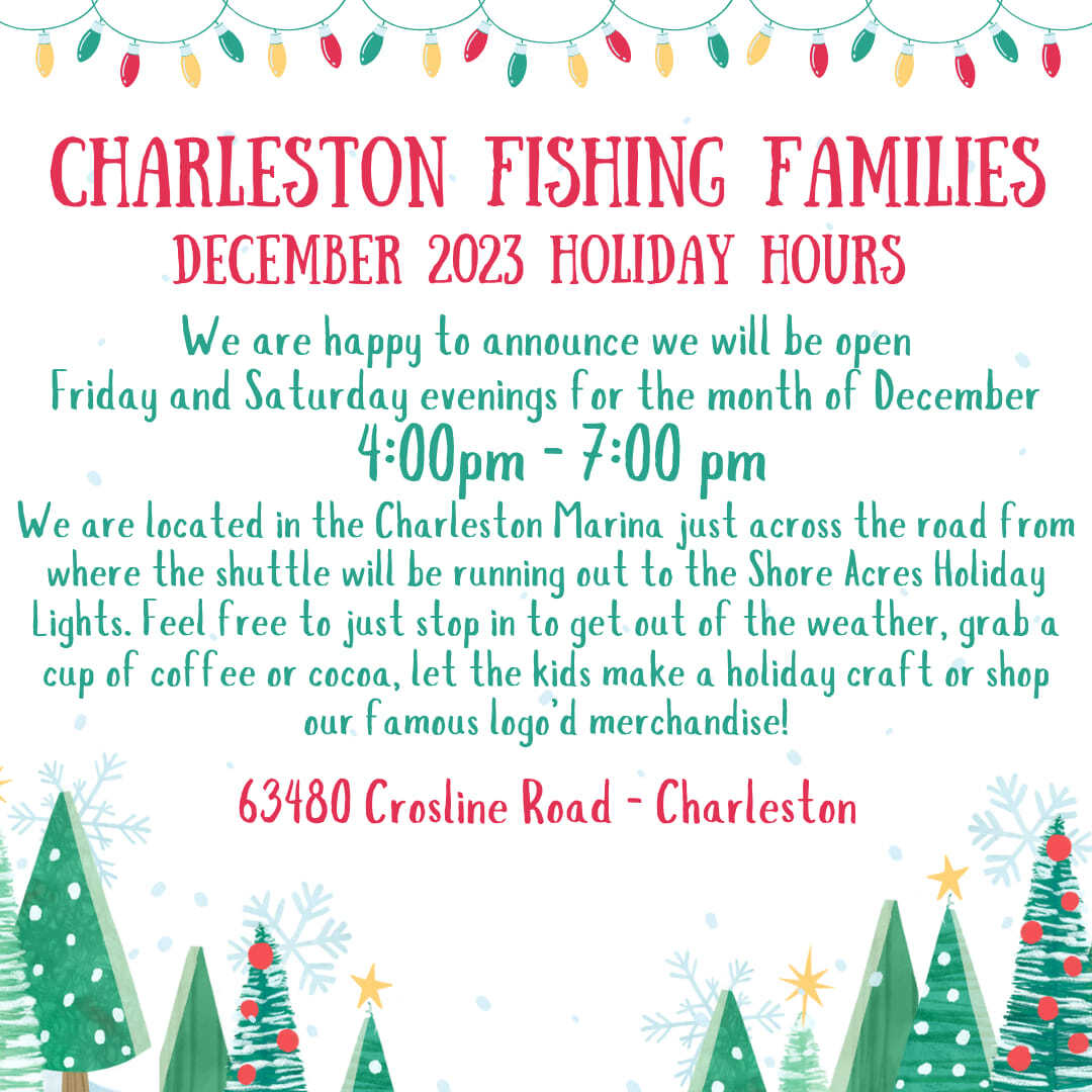 Charleston Fishing Families Stop By Flyer